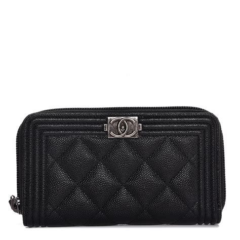 chanel wrap around wallet|chanel zipped wallet small.